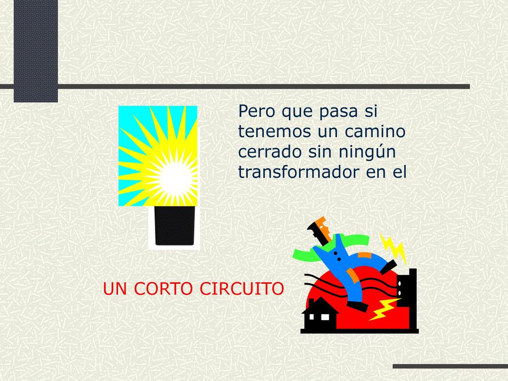 Pero que pasa si tenemos un camino cerrado sin ningún transformador en el