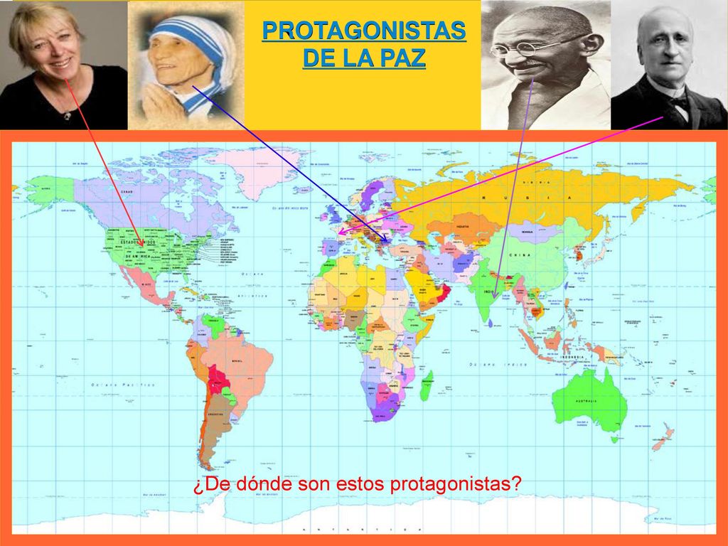 PROTAGONISTAS DE LA PAZ