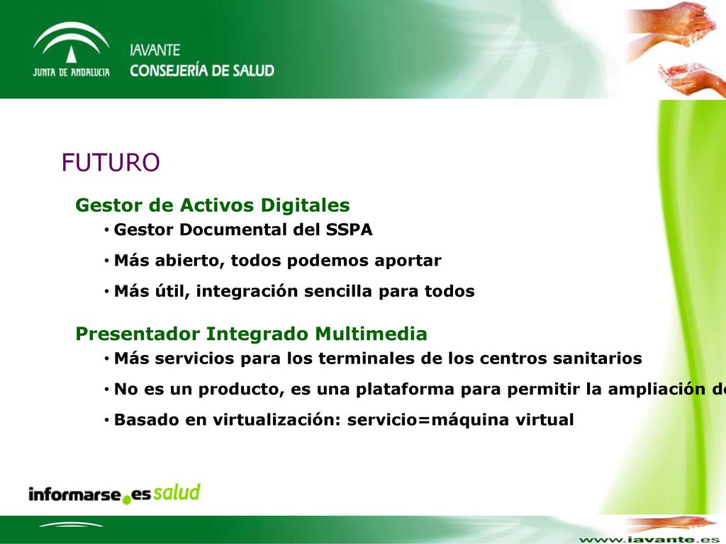 FUTURO Gestor de Activos Digitales Presentador Integrado Multimedia