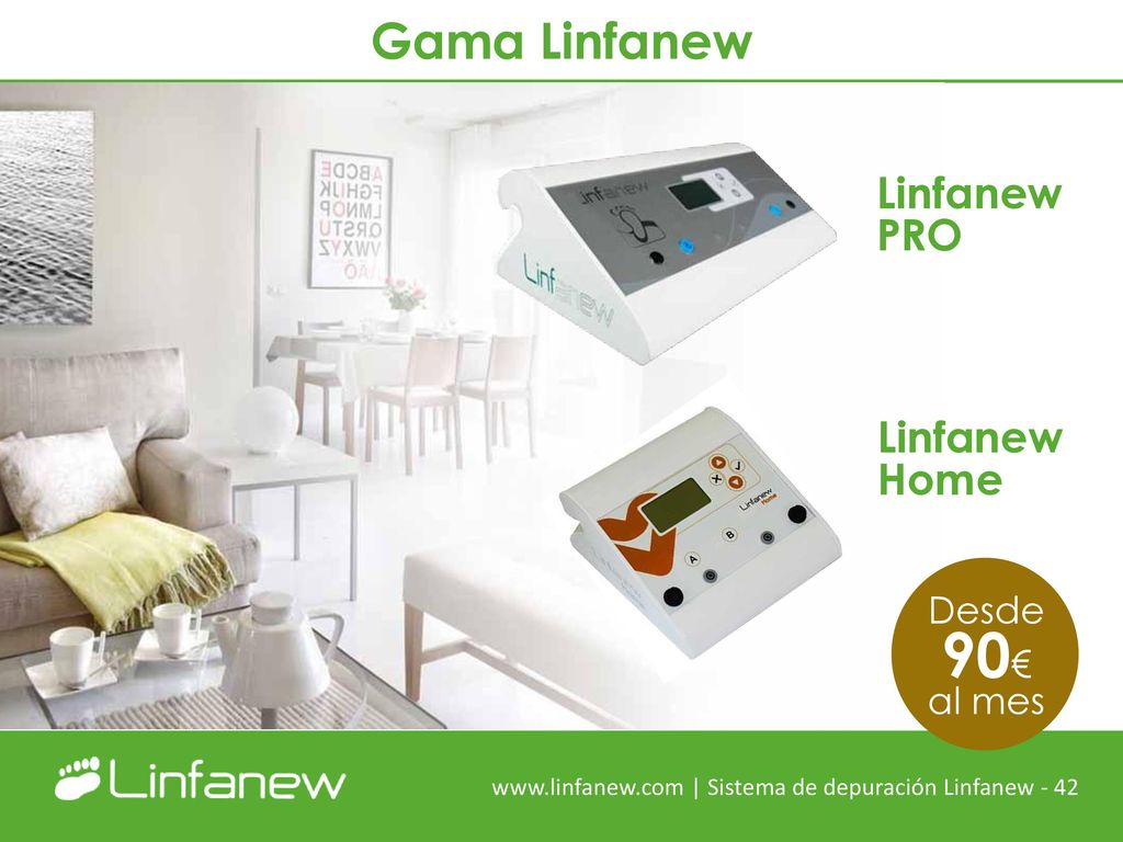 90€ Gama Linfanew Linfanew PRO Linfanew Home Desde al mes