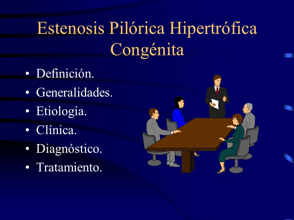 Estenosis Pilórica Hipertrófica Congénita