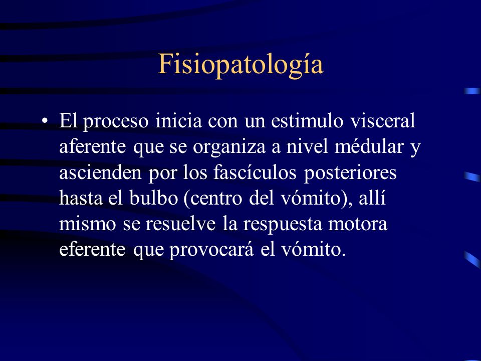 Fisiopatología