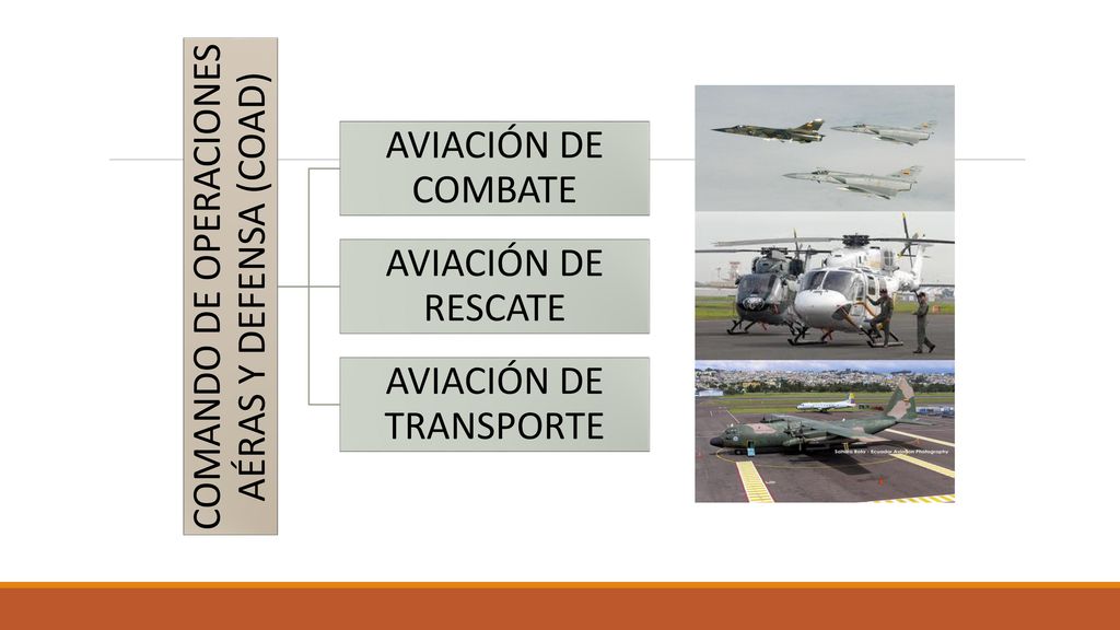 COMANDO DE OPERACIONES AÉRAS Y DEFENSA (COAD) AVIACIÓN DE COMBATE