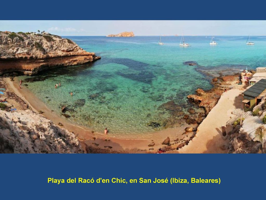 Playa del Racó d en Chic, en San José (Ibiza, Baleares)