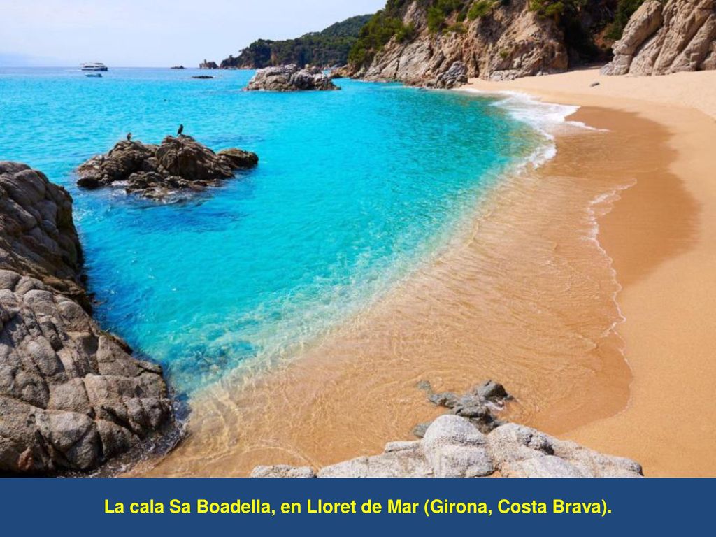 La cala Sa Boadella, en Lloret de Mar (Girona, Costa Brava).