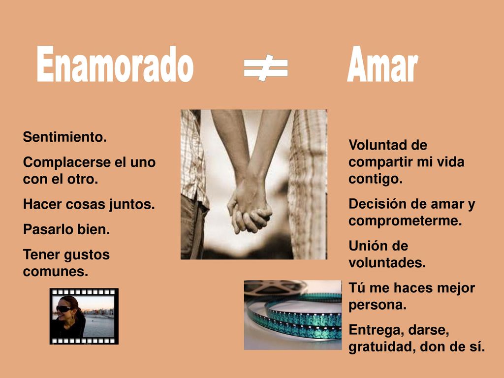 Enamorado Amar Sentimiento. Complacerse el uno con el otro.