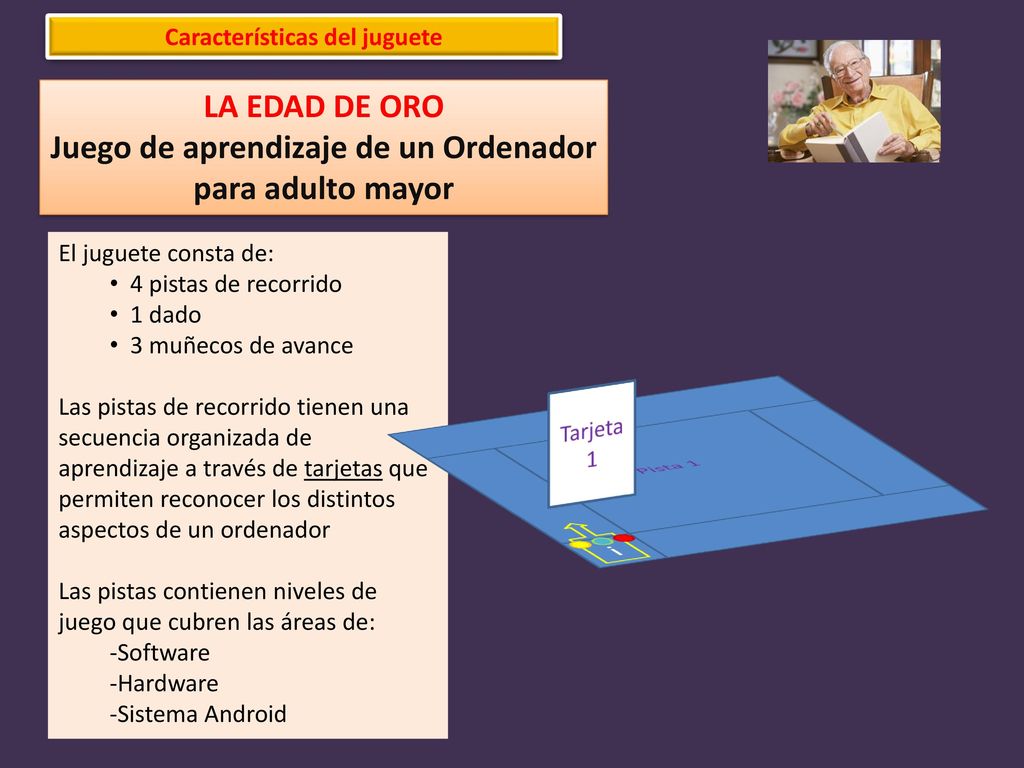 Características del juguete Juego de aprendizaje de un Ordenador