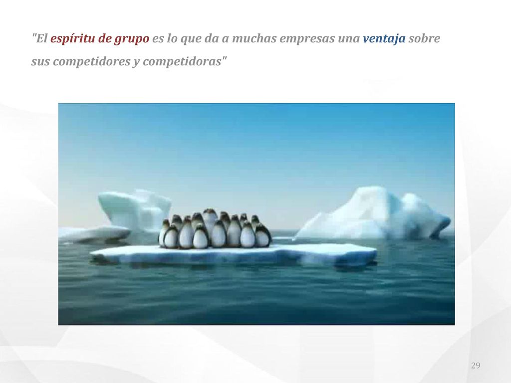 El espíritu de grupo es lo que da a muchas empresas una ventaja sobre sus competidores y competidoras