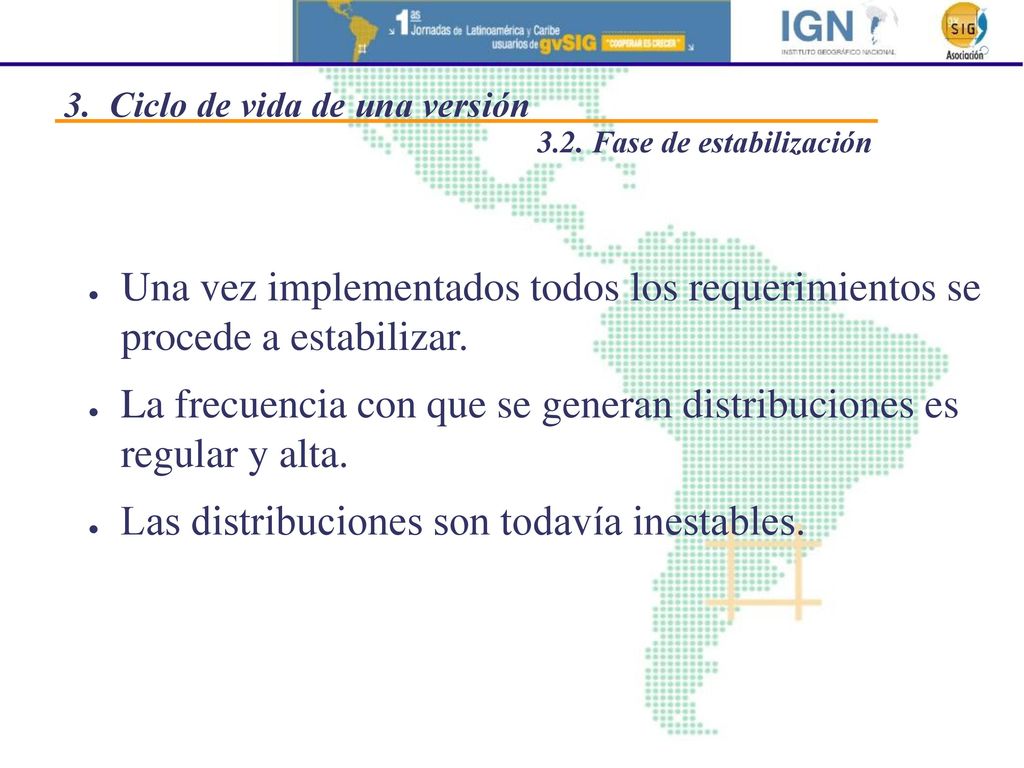 La frecuencia con que se generan distribuciones es regular y alta.
