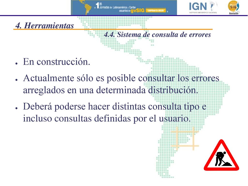 4. Herramientas 4.4. Sistema de consulta de errores. En construcción.