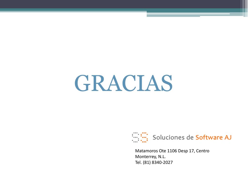 GRACIAS Matamoros Ote 1106 Desp 17, Centro Monterrey, N.L.