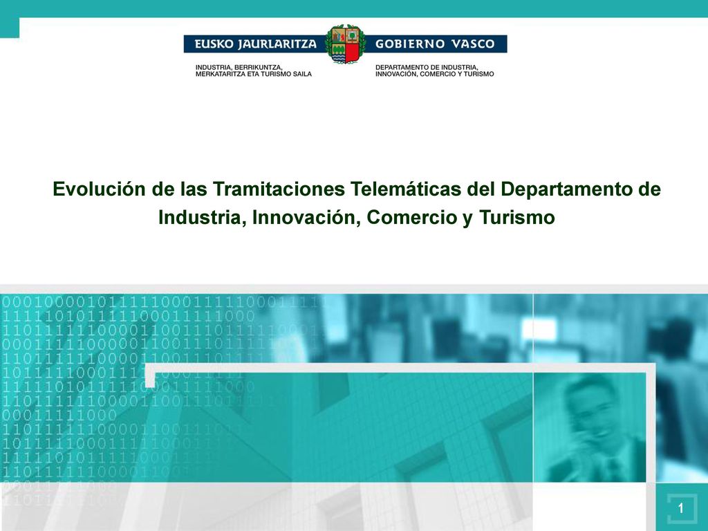 Evolución de las Tramitaciones Telemáticas del Departamento de Industria, Innovación, Comercio y Turismo