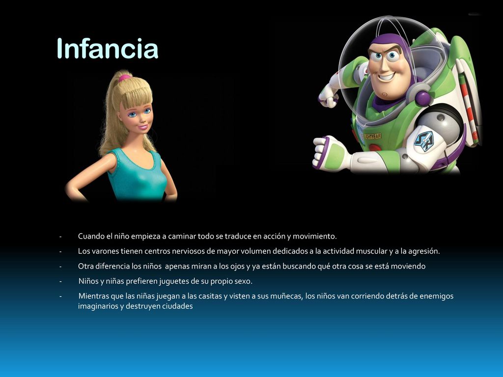 Infancia Cuando el niño empieza a caminar todo se traduce en acción y movimiento.