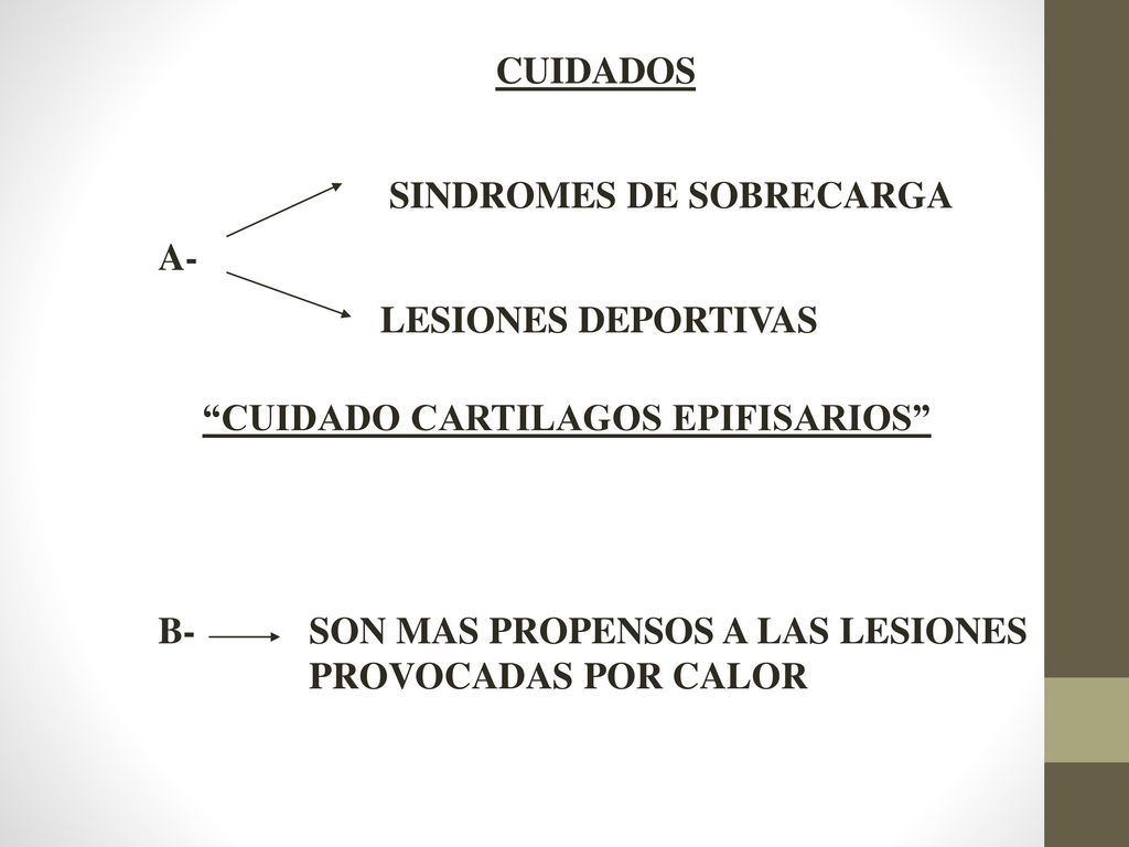 INFANTO-JUVENILES LOS NIÑOS SON MAS ACTIVOS QUE LOS ADULTOS. LO MAS IMPORTANTE ES … LA REGULARIDAD DE LA PRACTICA!