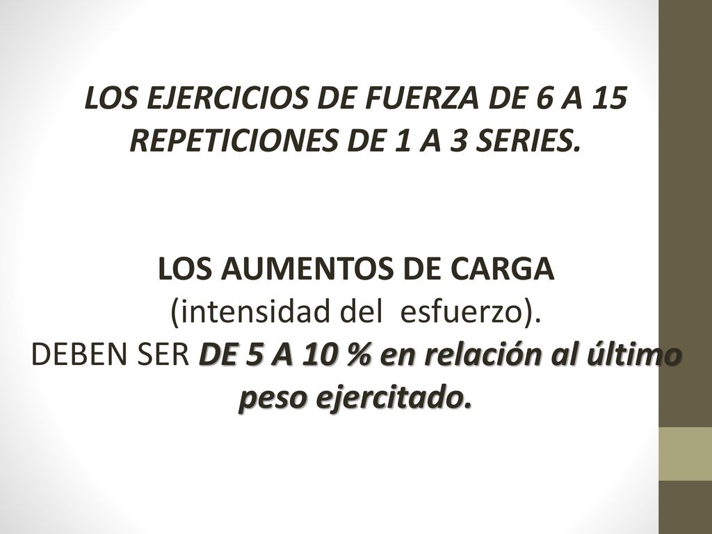 LA FUERZA SE INCREMENTA CON LA EDAD, Y SE RELACIONA CON EL PESO