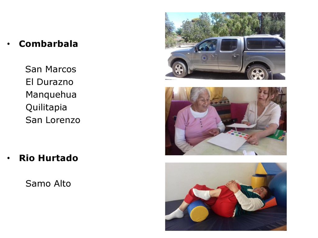 Combarbala San Marcos El Durazno Manquehua Quilitapia San Lorenzo Rio Hurtado Samo Alto