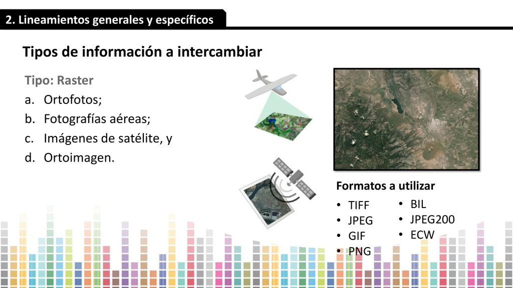 Tipos de información a intercambiar