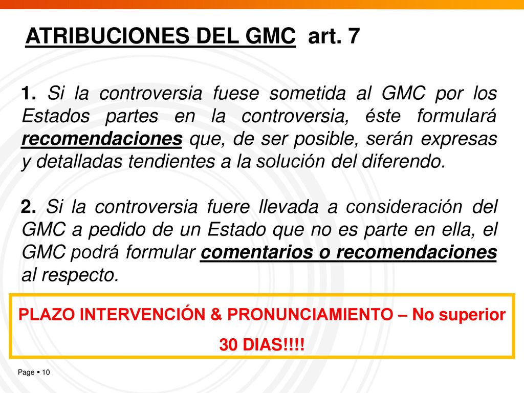 PLAZO INTERVENCIÓN & PRONUNCIAMIENTO – No superior 30 DIAS!!!!