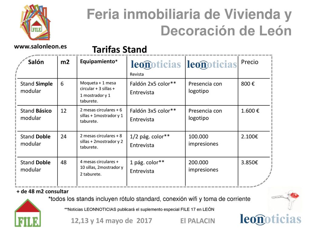 Feria inmobiliaria de Vivienda y Decoración de León
