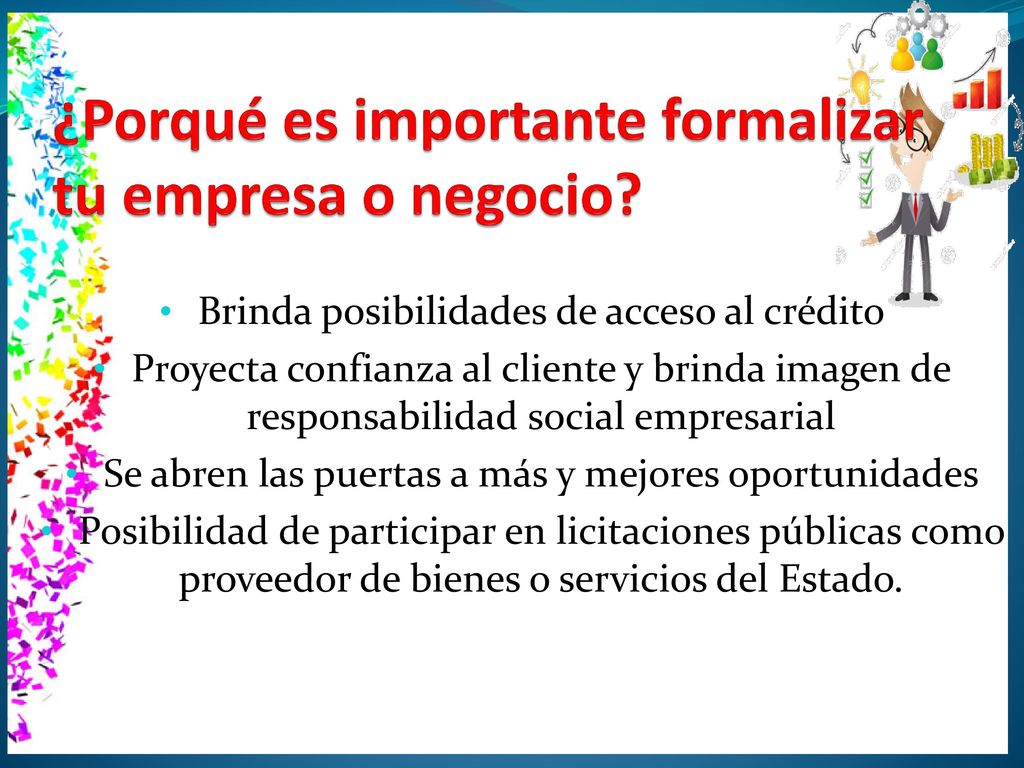 ¿Porqué es importante formalizar tu empresa o negocio