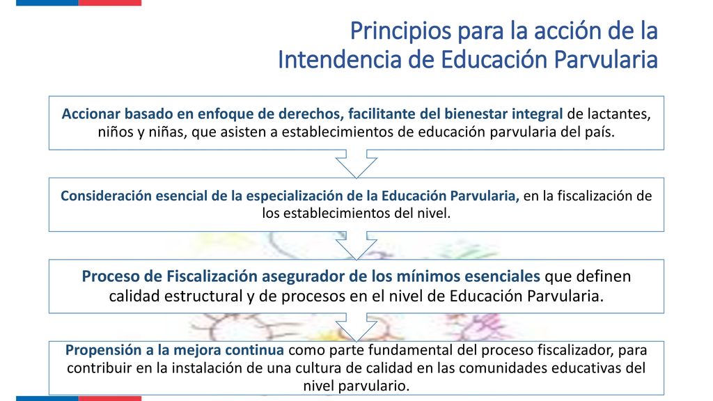Principios para la acción de la Intendencia de Educación Parvularia