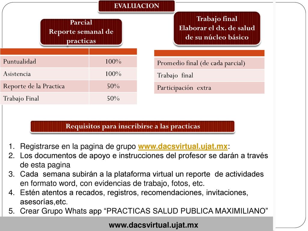 Elaborar el dx. de salud de su núcleo básico Parcial