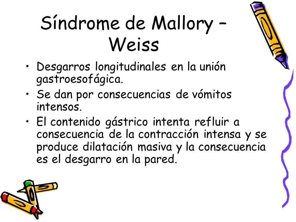 Síndrome de Mallory – Weiss