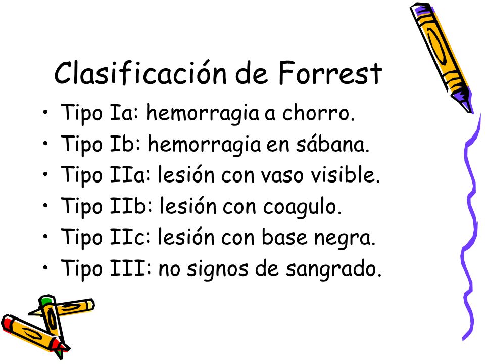Clasificación de Forrest