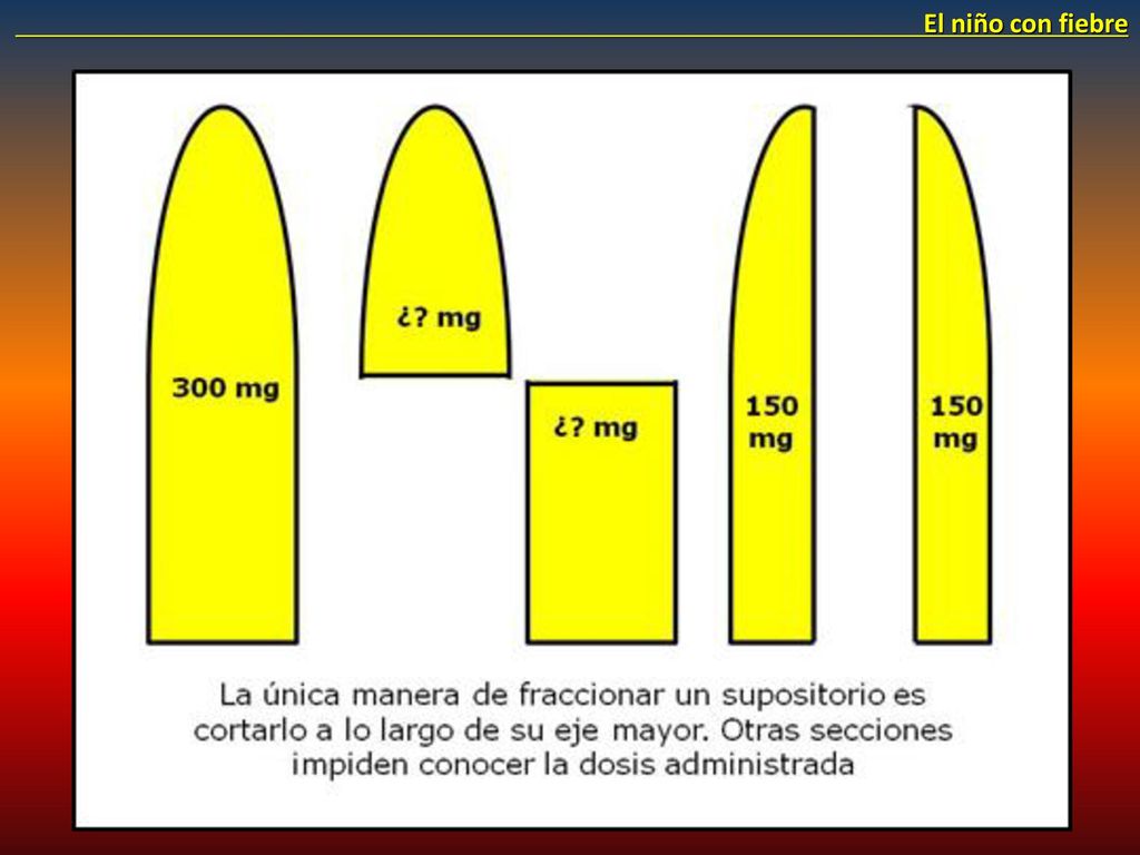 El niño con fiebre