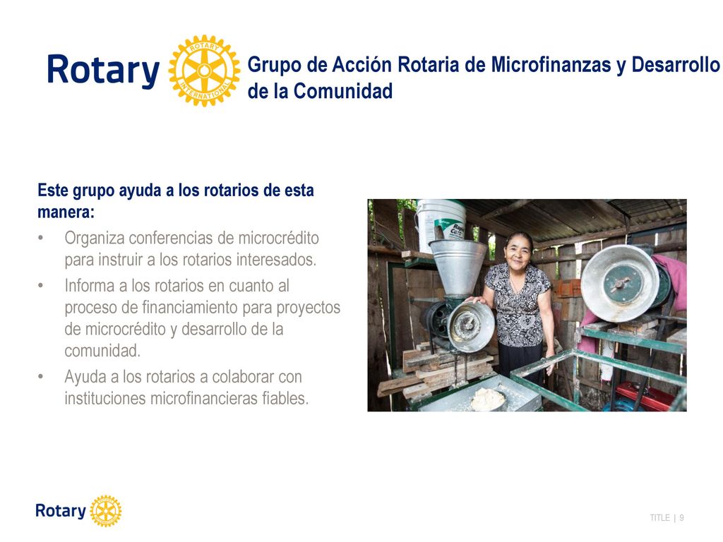Grupo de Acción Rotaria de Microfinanzas y Desarrollo de la Comunidad