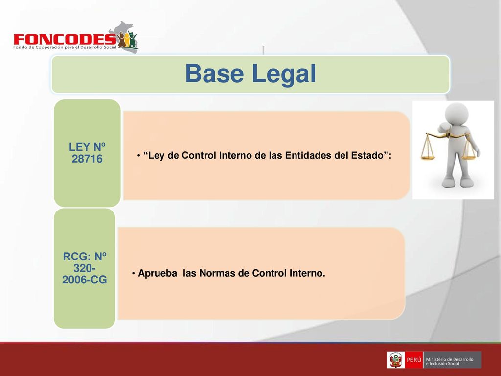 Base Legal LEY Nº RCG: Nº CG