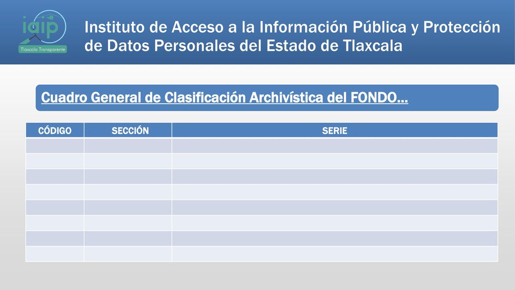 Instituto de Acceso a la Información Pública y Protección de Datos Personales del Estado de Tlaxcala