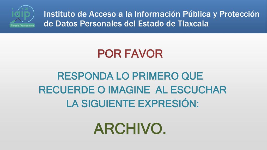 Instituto de Acceso a la Información Pública y Protección de Datos Personales del Estado de Tlaxcala