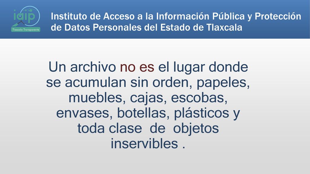 Instituto de Acceso a la Información Pública y Protección de Datos Personales del Estado de Tlaxcala