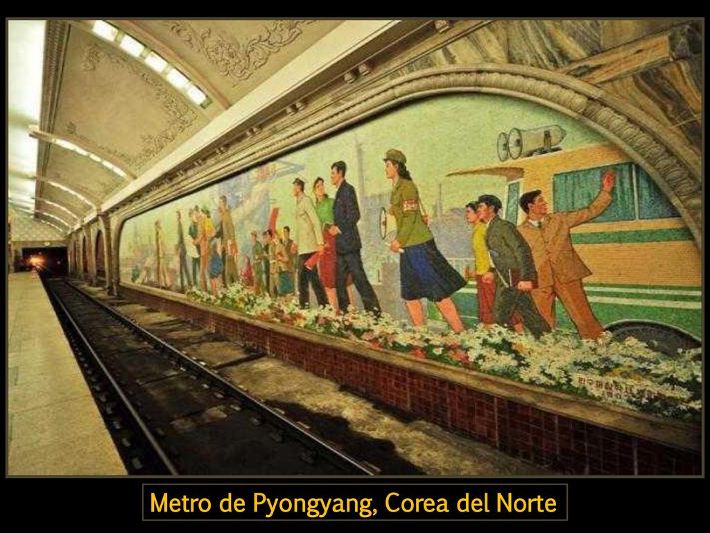 Metro de Pyongyang, Corea del Norte