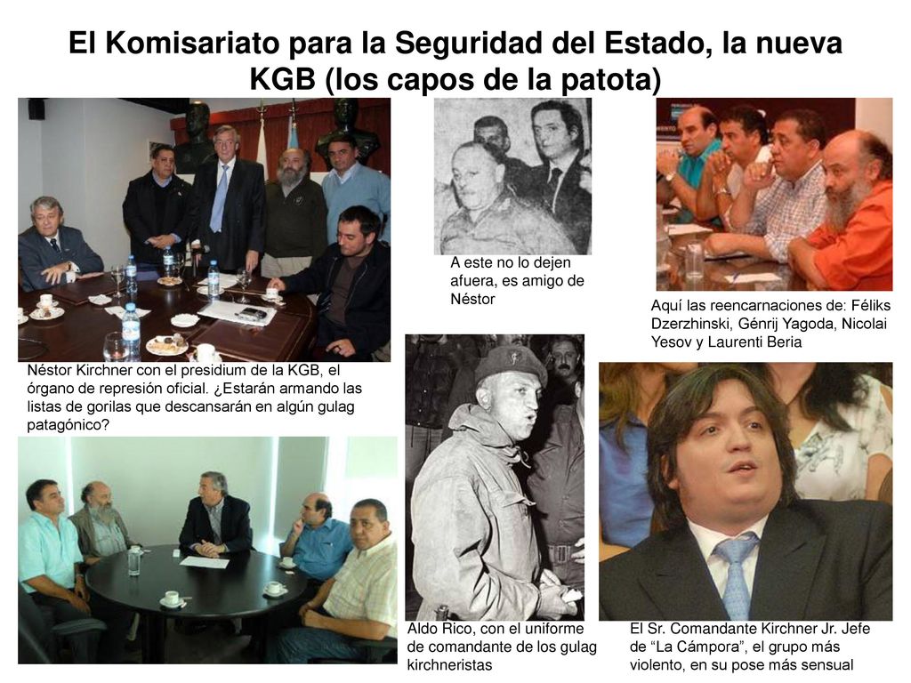 El Komisariato para la Seguridad del Estado, la nueva KGB (los capos de la patota)