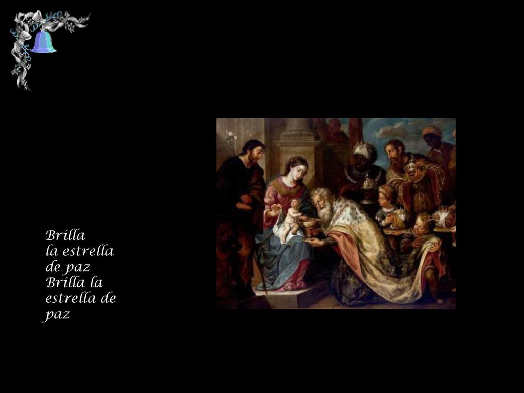 Brilla la estrella de paz Brilla la estrella de paz