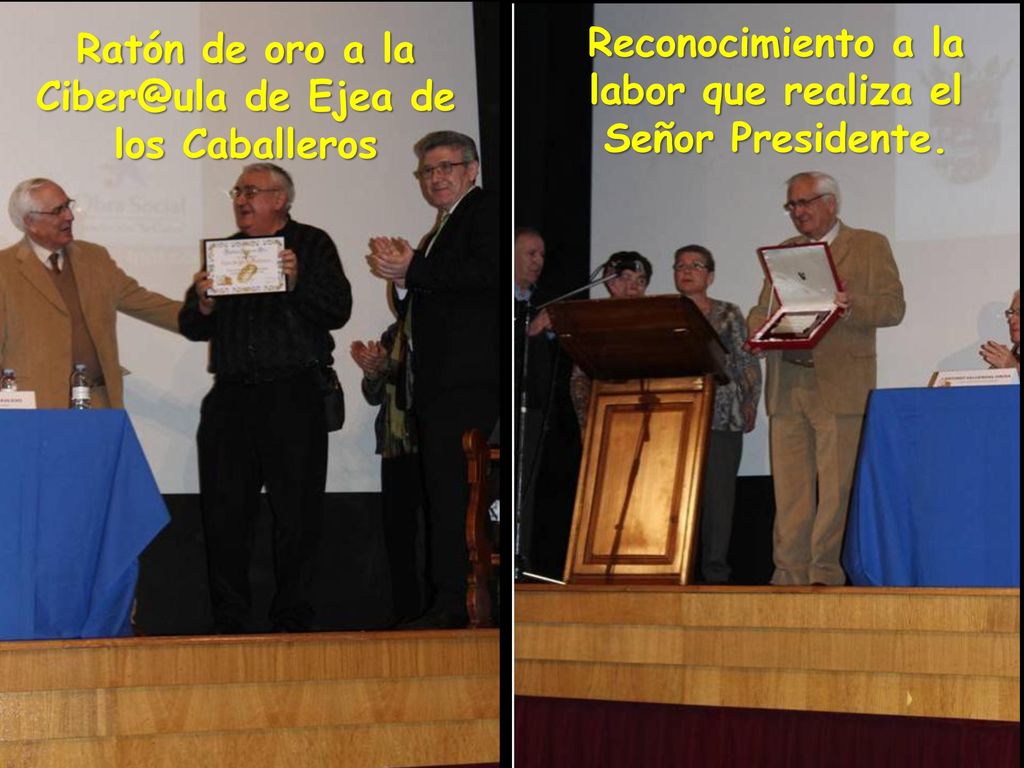 Reconocimiento a la labor que realiza el Señor Presidente.