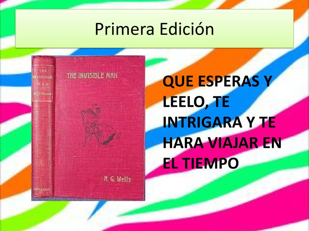 Primera Edición QUE ESPERAS Y LEELO, TE INTRIGARA Y TE HARA VIAJAR EN EL TIEMPO