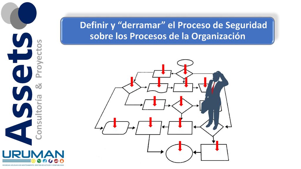 Definir y derramar el Proceso de Seguridad sobre los Procesos de la Organización
