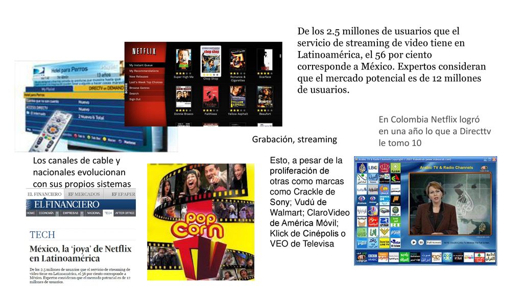 En Colombia Netflix logró en una año lo que a Directtv le tomo 10