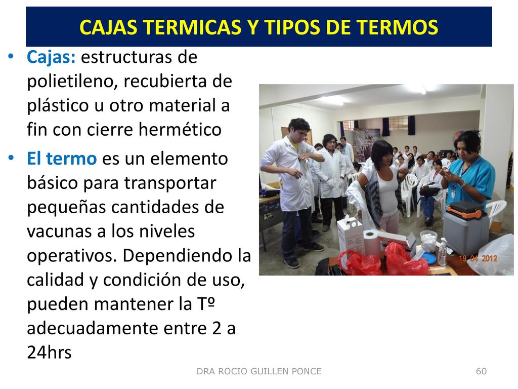 CAJAS TERMICAS Y TIPOS DE TERMOS