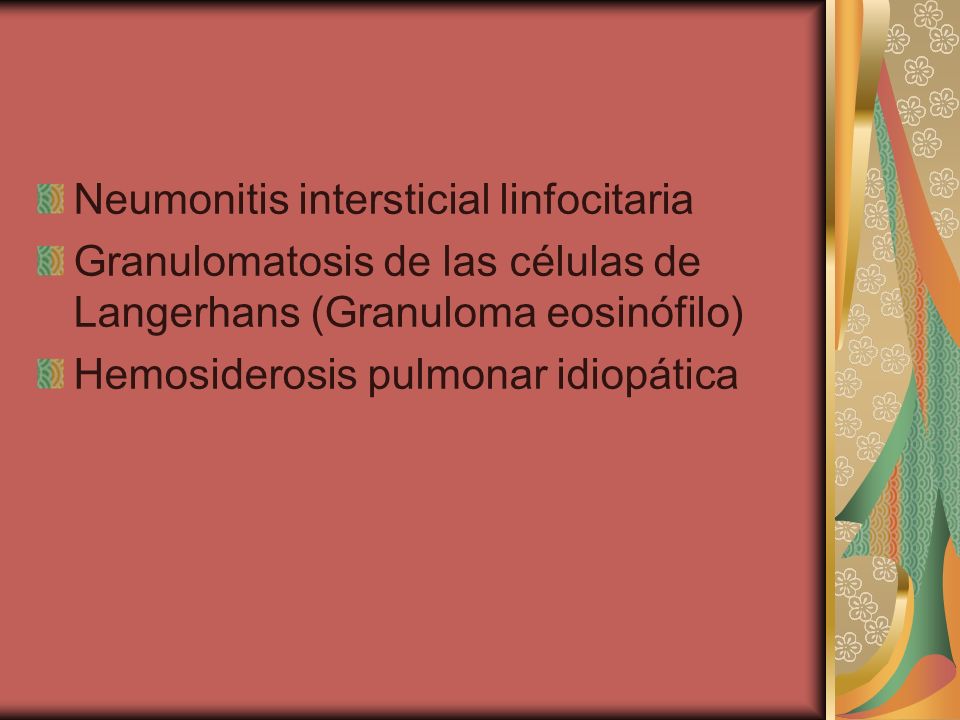 Neumonitis intersticial linfocitaria