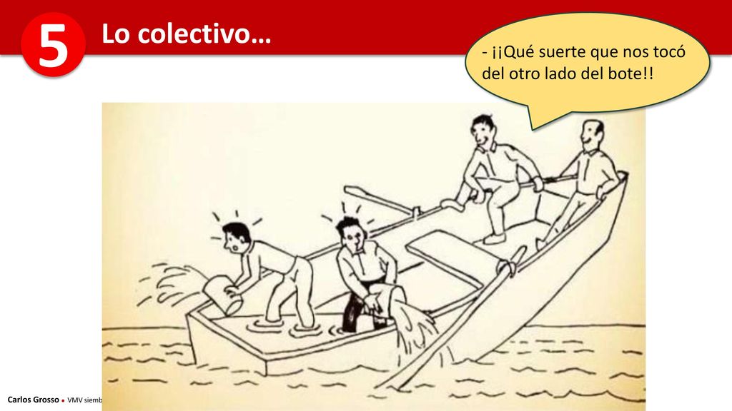 5 Lo colectivo… - ¡¡Qué suerte que nos tocó del otro lado del bote!!