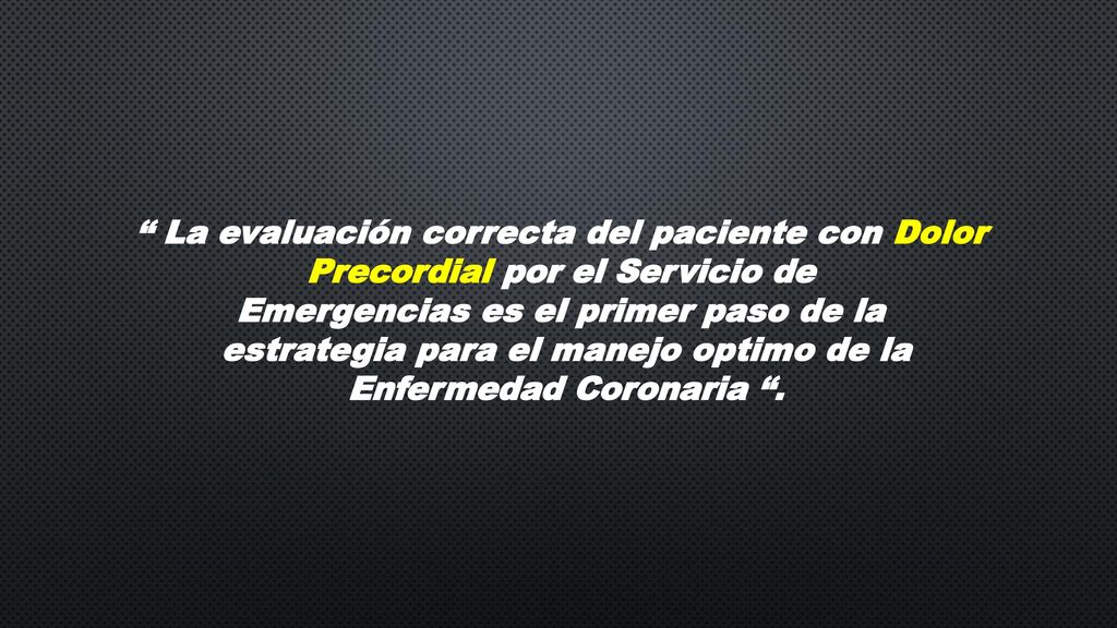La evaluación correcta del paciente con Dolor