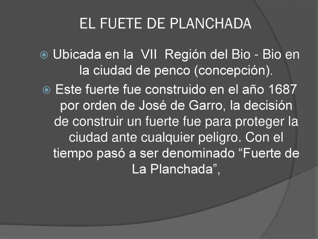 EL FUETE DE PLANCHADA Ubicada en la VII Región del Bio - Bio en la ciudad de penco (concepción).