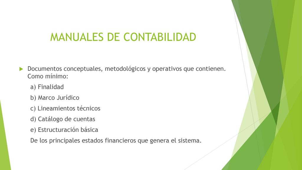 MANUALES DE CONTABILIDAD