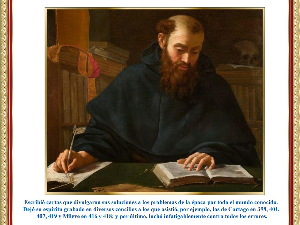 Escribió cartas que divulgaron sus soluciones a los problemas de la época por todo el mundo conocido.
