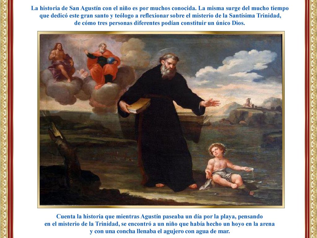 de cómo tres personas diferentes podían constituir un único Dios.