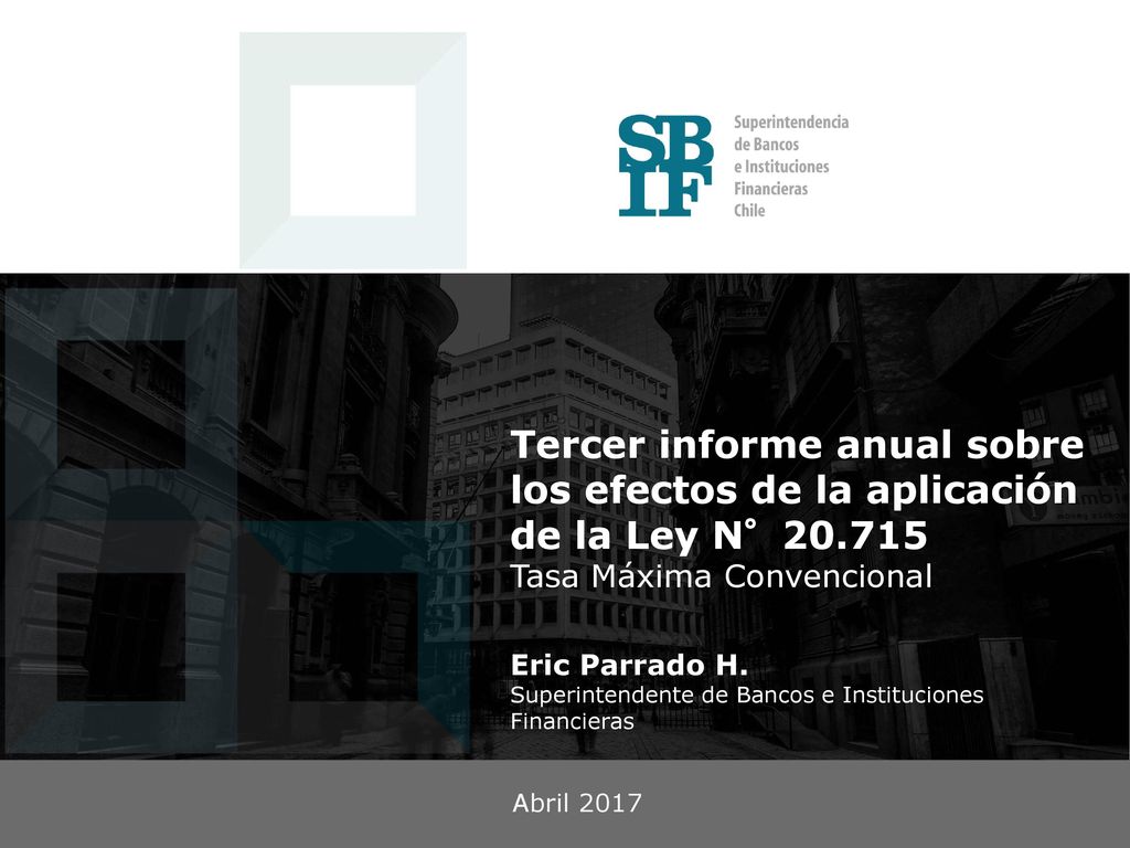 Tercer informe anual sobre los efectos de la aplicación de la Ley N°20